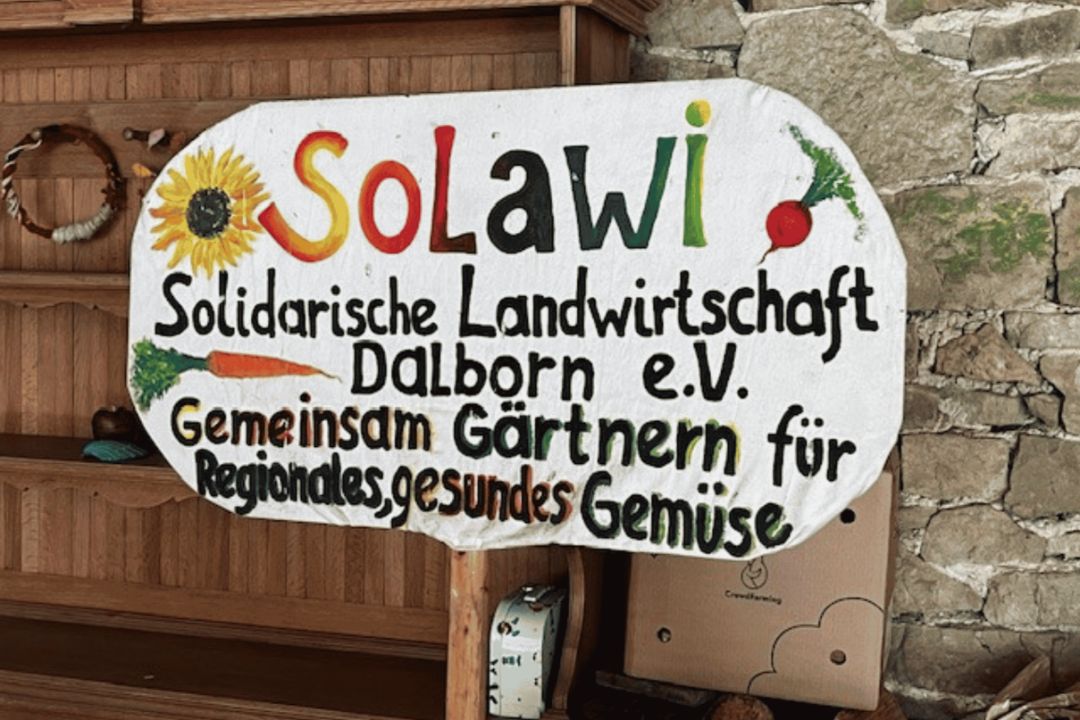 Das Prinzip der Solidarischen Landwirtschaft - Exkursion Solawi